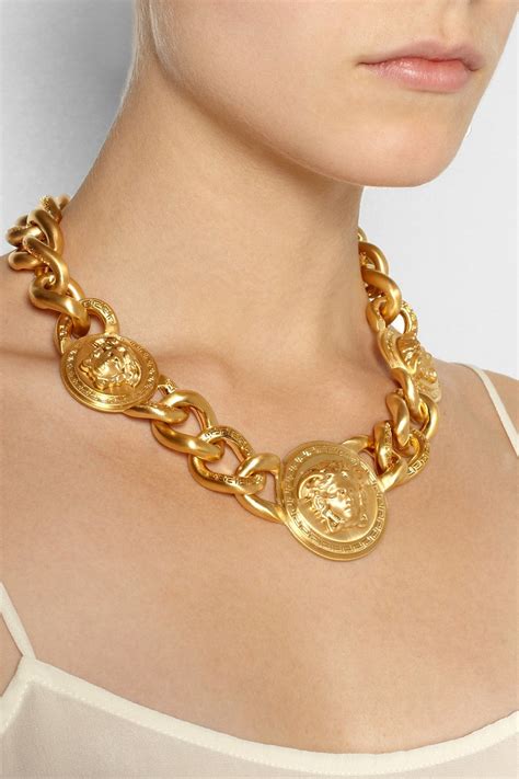 bracelete versace|versace necklace real gold.